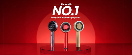 Scalp Massager with Oil Dispenser