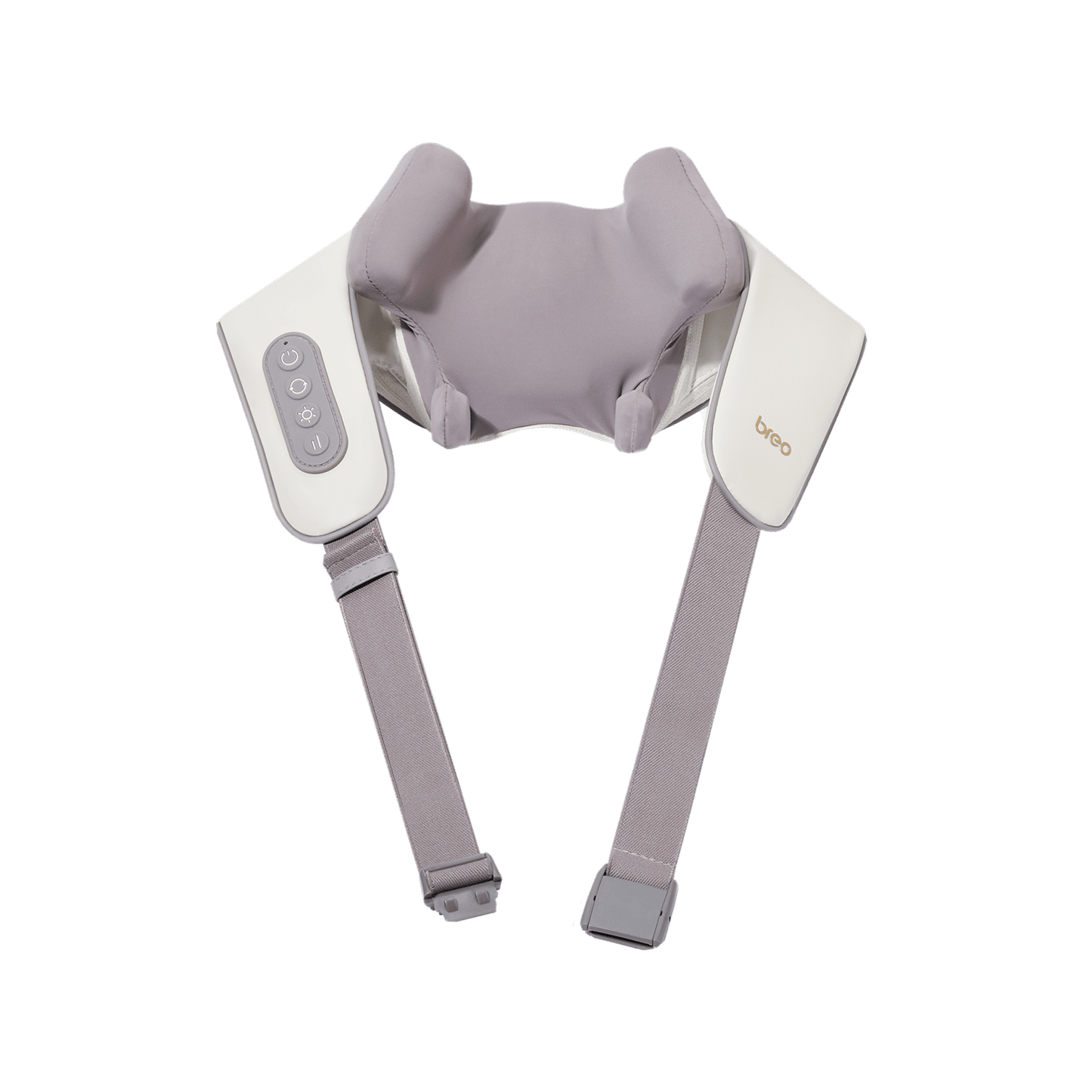 Breo N5 Mini neck and shoulder massager in gray and white, offering neck and shoulder pain relief