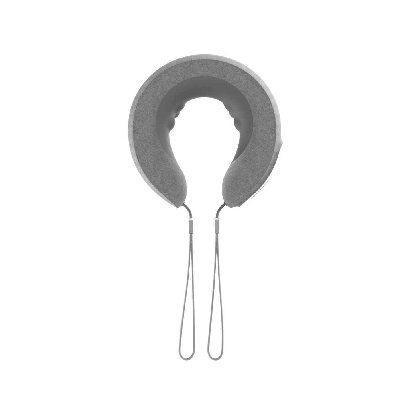 Breo iNeck 3 Pro neck massager, gray, ergonomic design for neck and shoulder relaxation, portable massager.