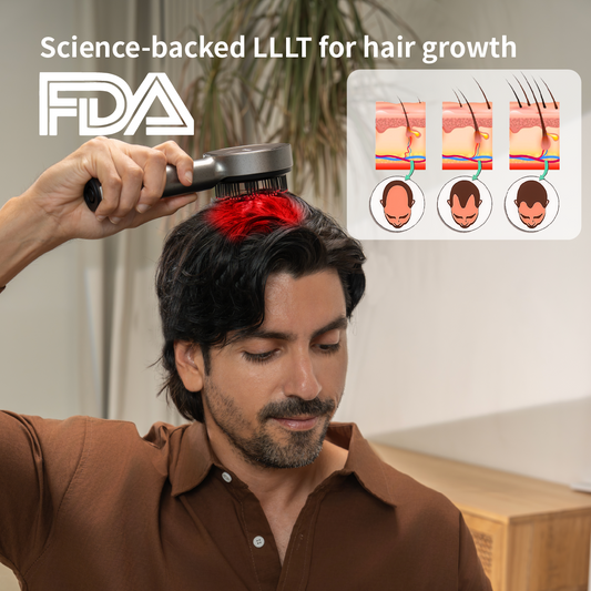 LumiHeal Pro Hair Growth Massager