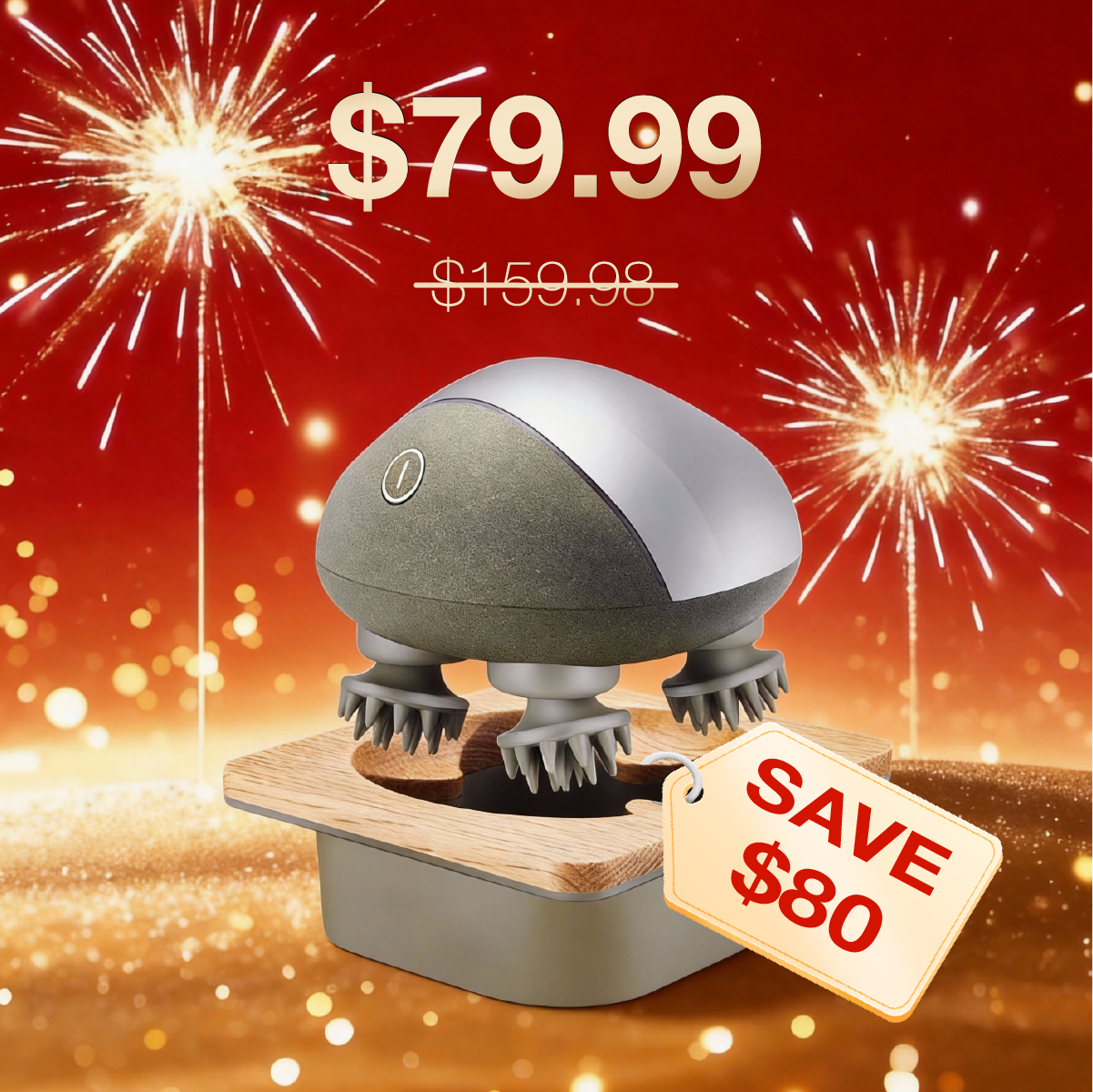 Waterproof Electric Salon Scalp Massager – Breo-Official