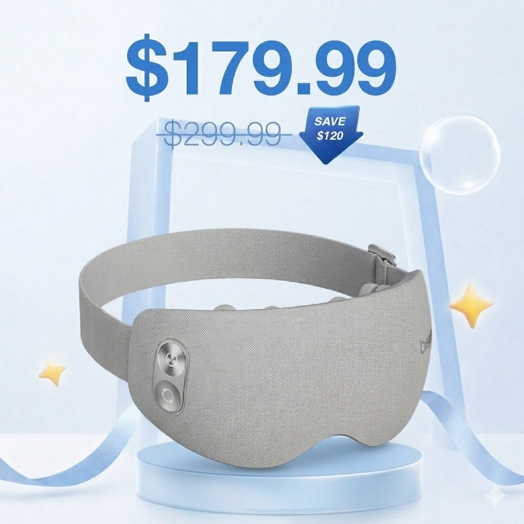 Dual Hot & Cold Compress Therapy Eye Massager – Breo-Official