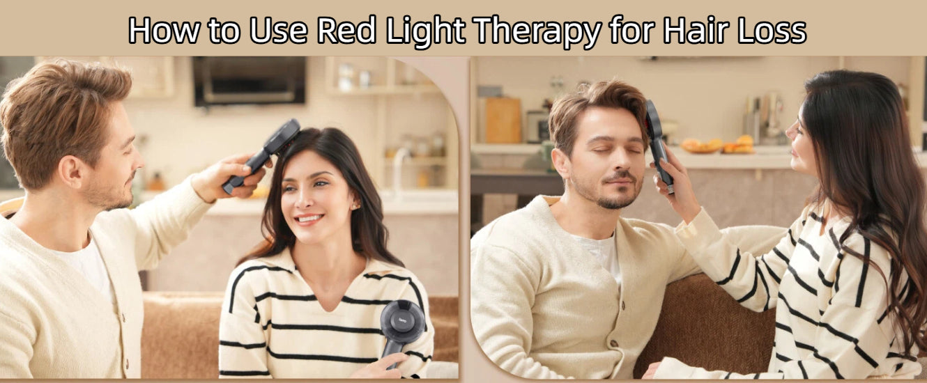 [100% Effective] How to Use Red Light Therapy for Hair Loss in 2025?