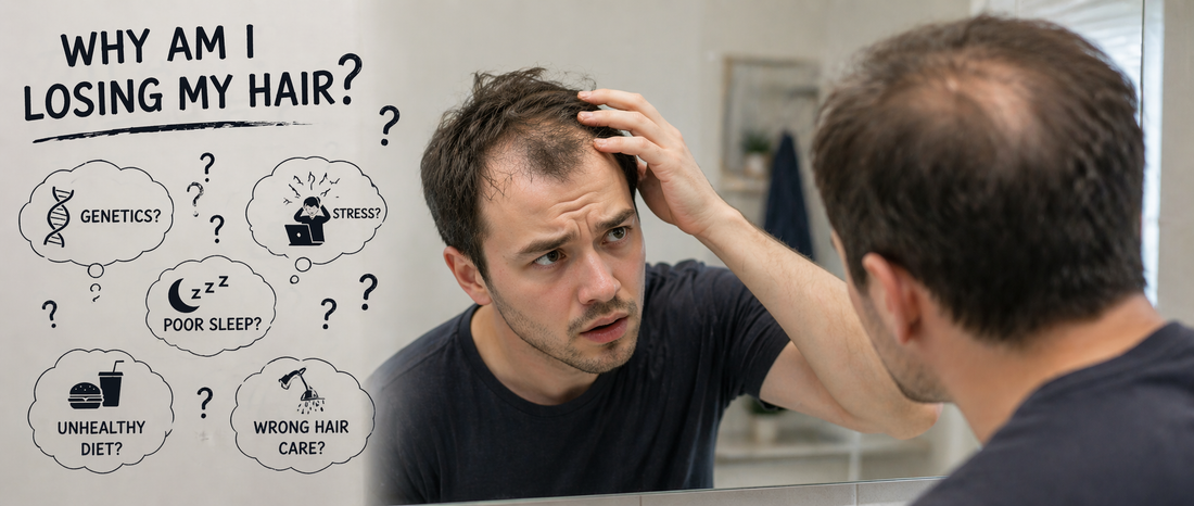 Why Am I Losing Hair in My 20s or 30s? [2026 Full Guide]