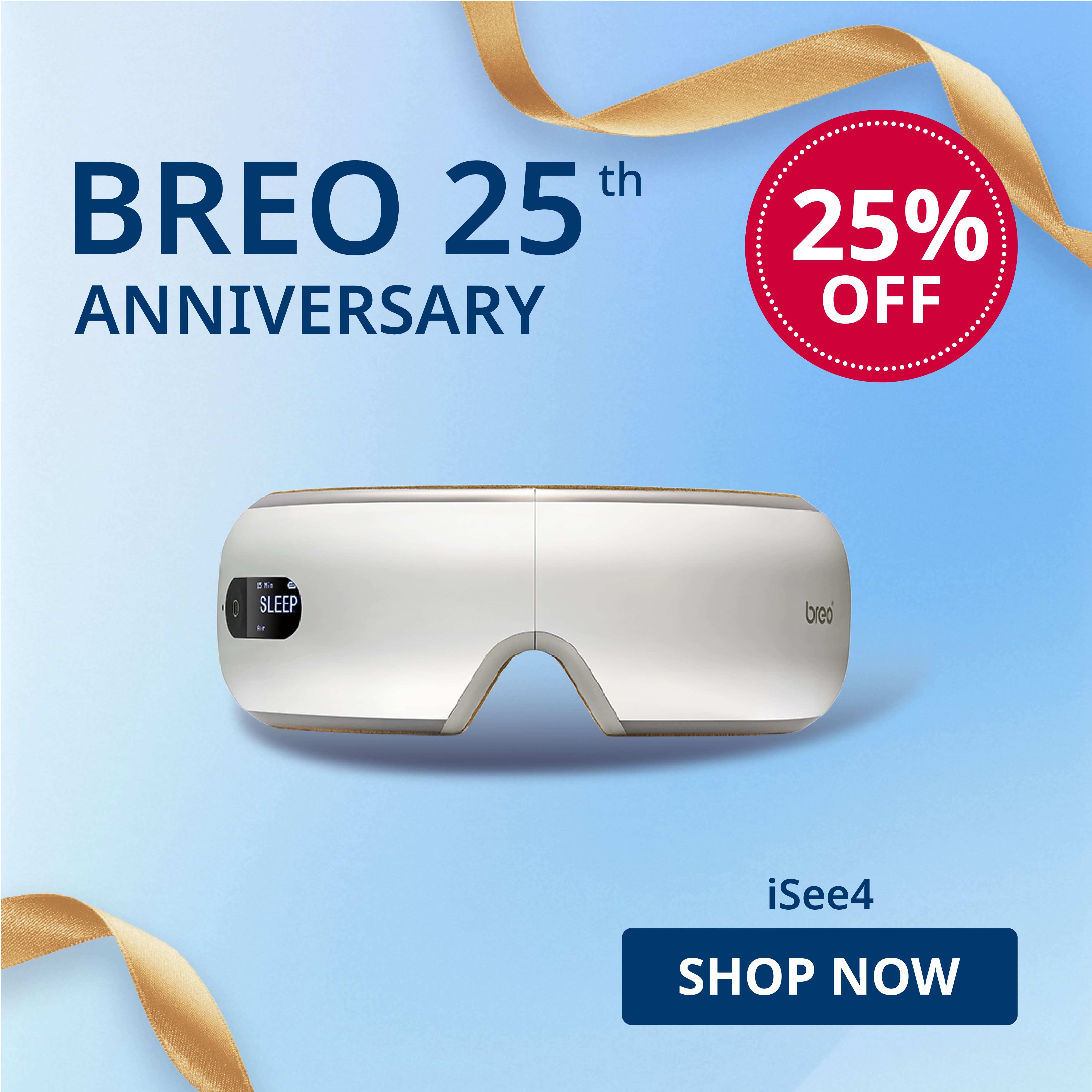 breo iSee 4 アイマッサージ Heated Eye Mask for Dry Eye Relief – Breo-Official