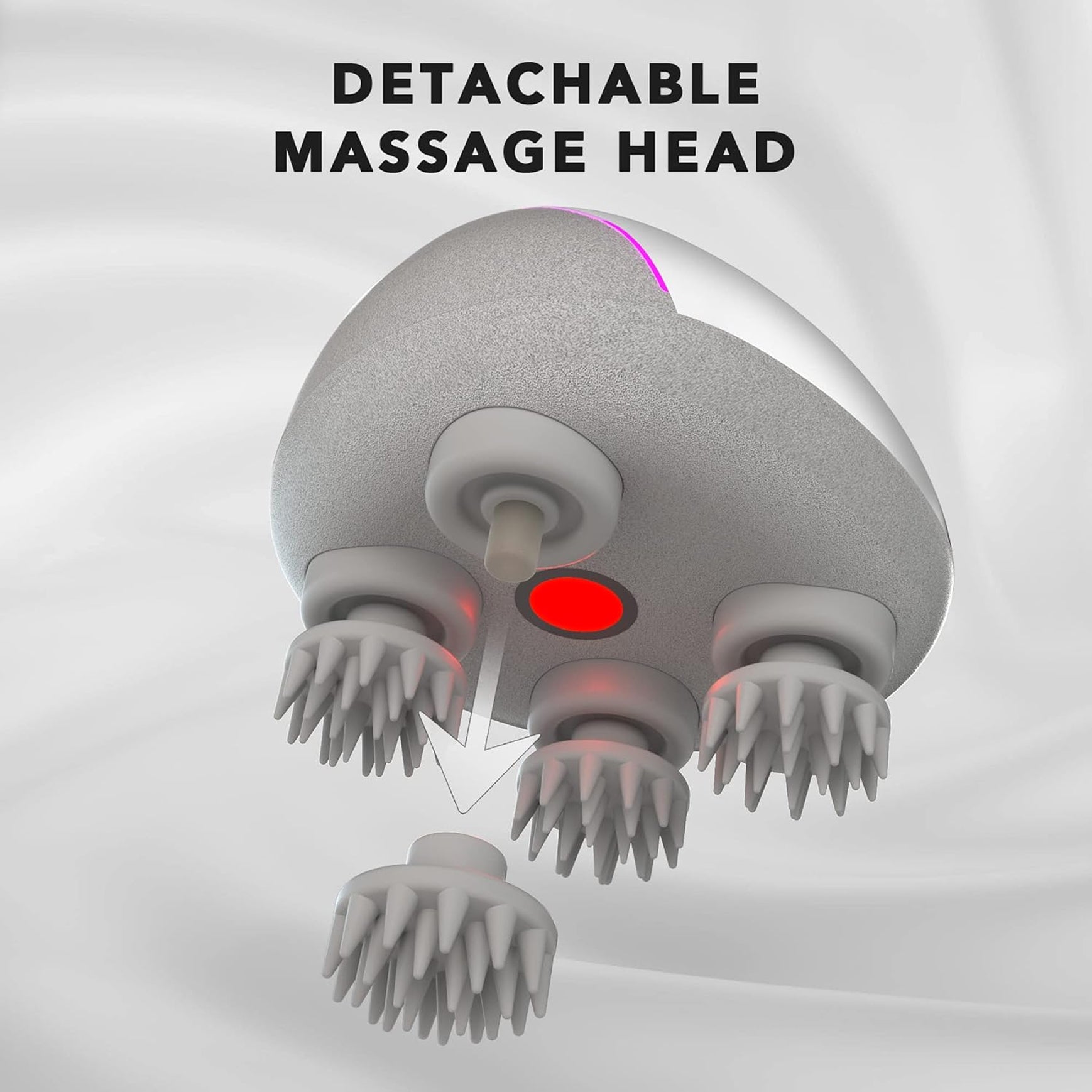 Breo Scalp Mini Pro with detachable massage head for hair growth and scalp massage