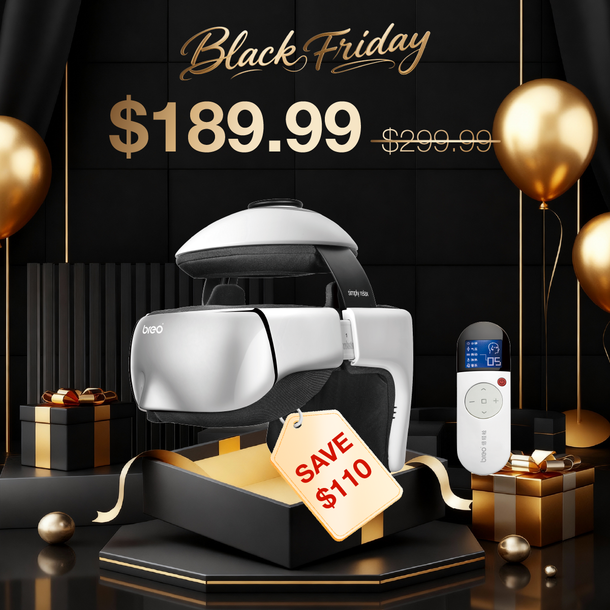 Breo IDREAM 3 Head Massager