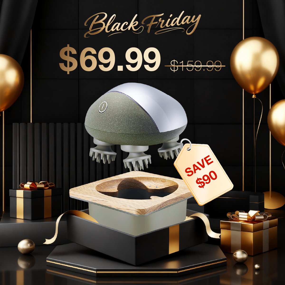 Breo Scalp Mini Pro Massager