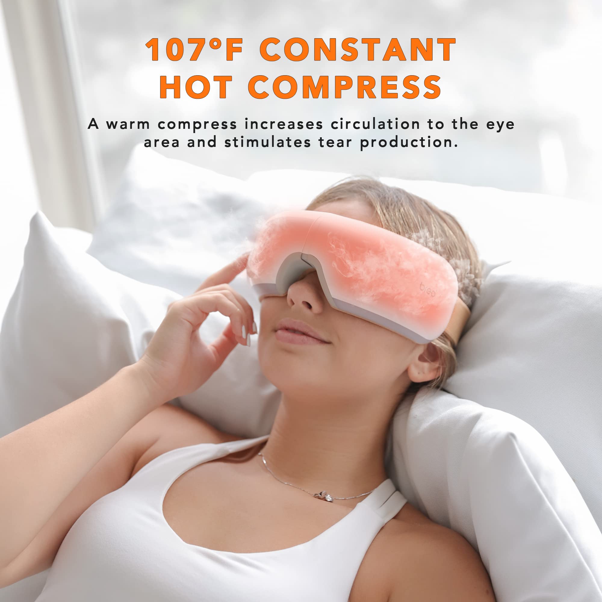 Heated Eye Mask for Dry Eye Relief – Breo-Official