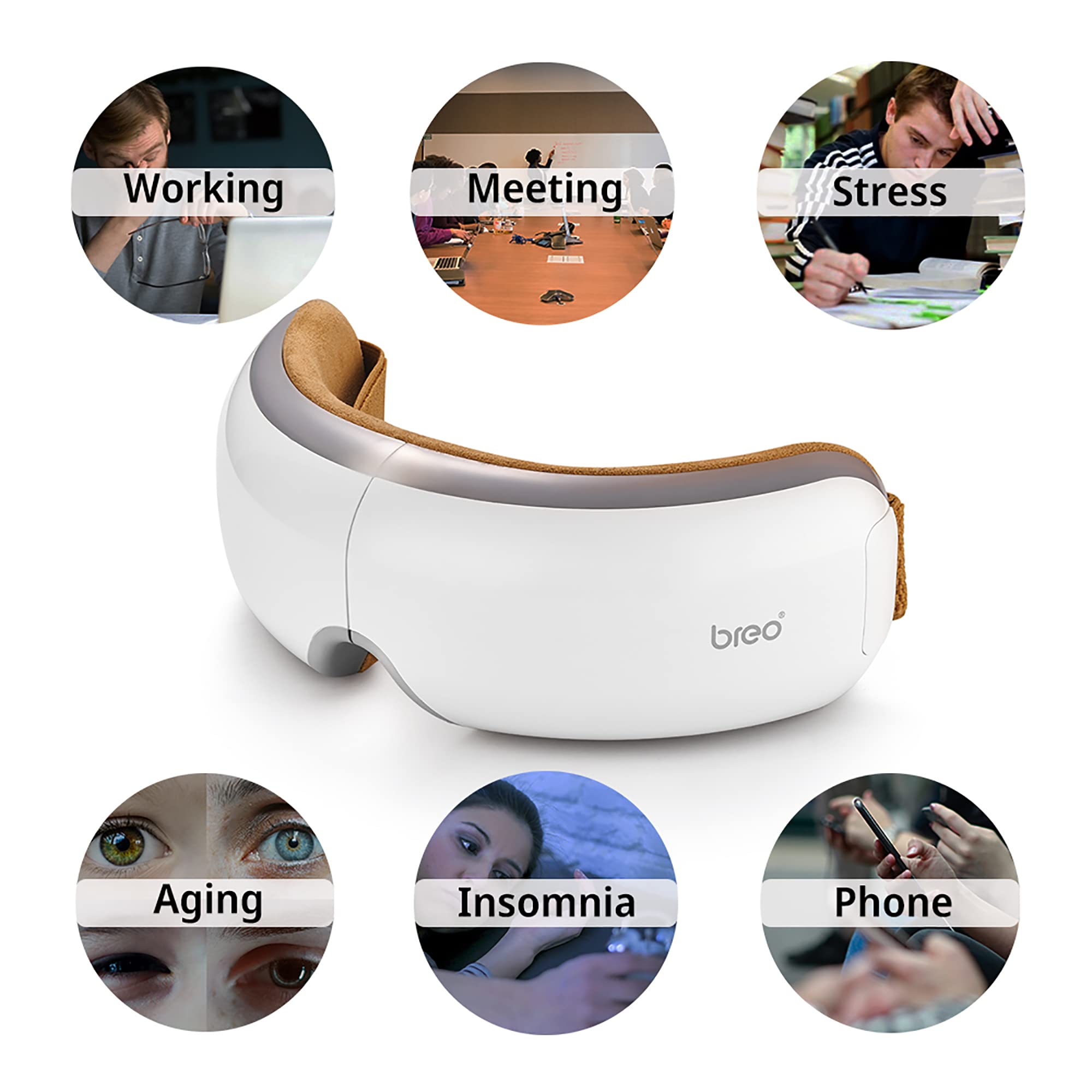 Heated Eye Mask for Dry Eye Relief – Breo-Official