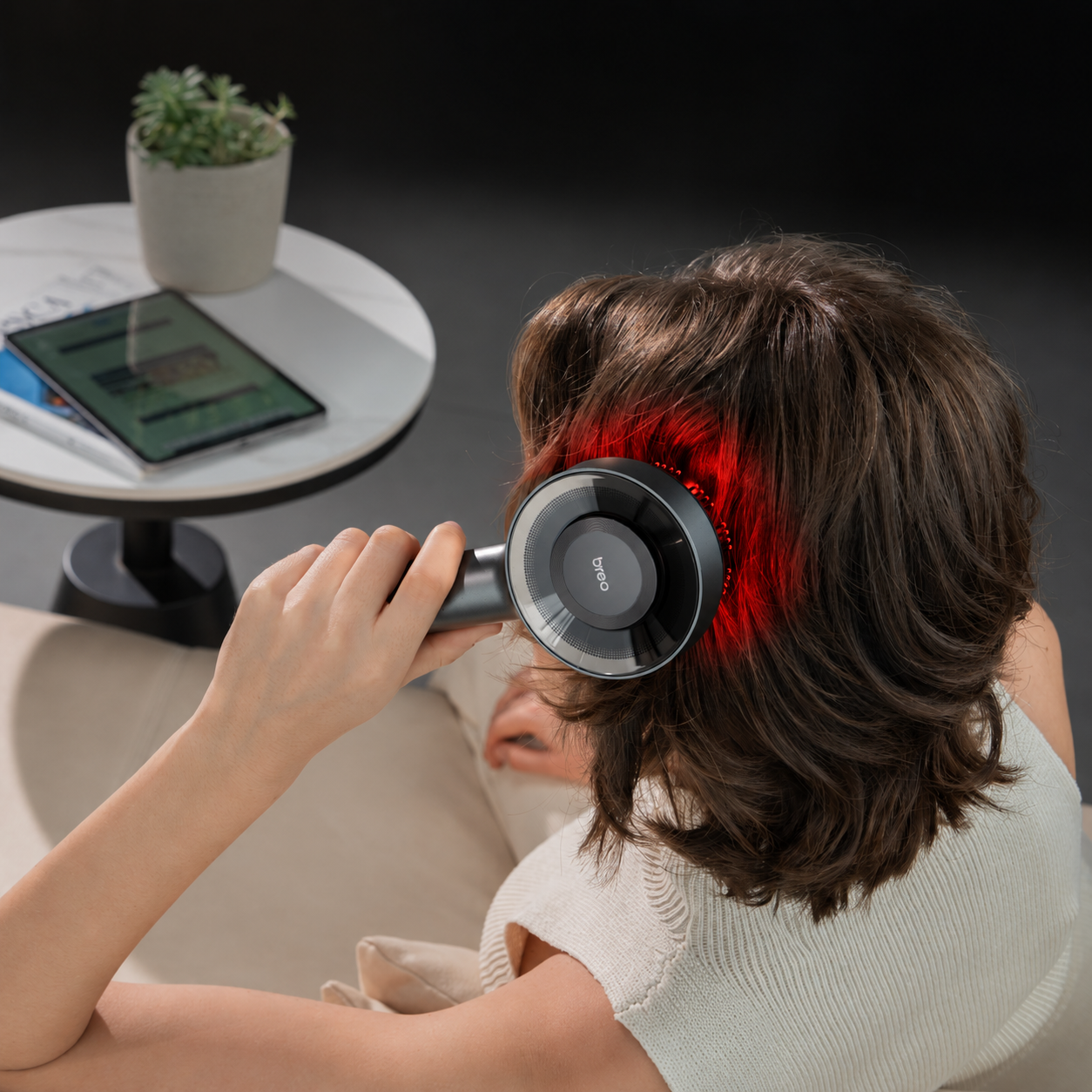 FDA) Low-level laser therapy (lllt) Scalp Massager for Hair Growth