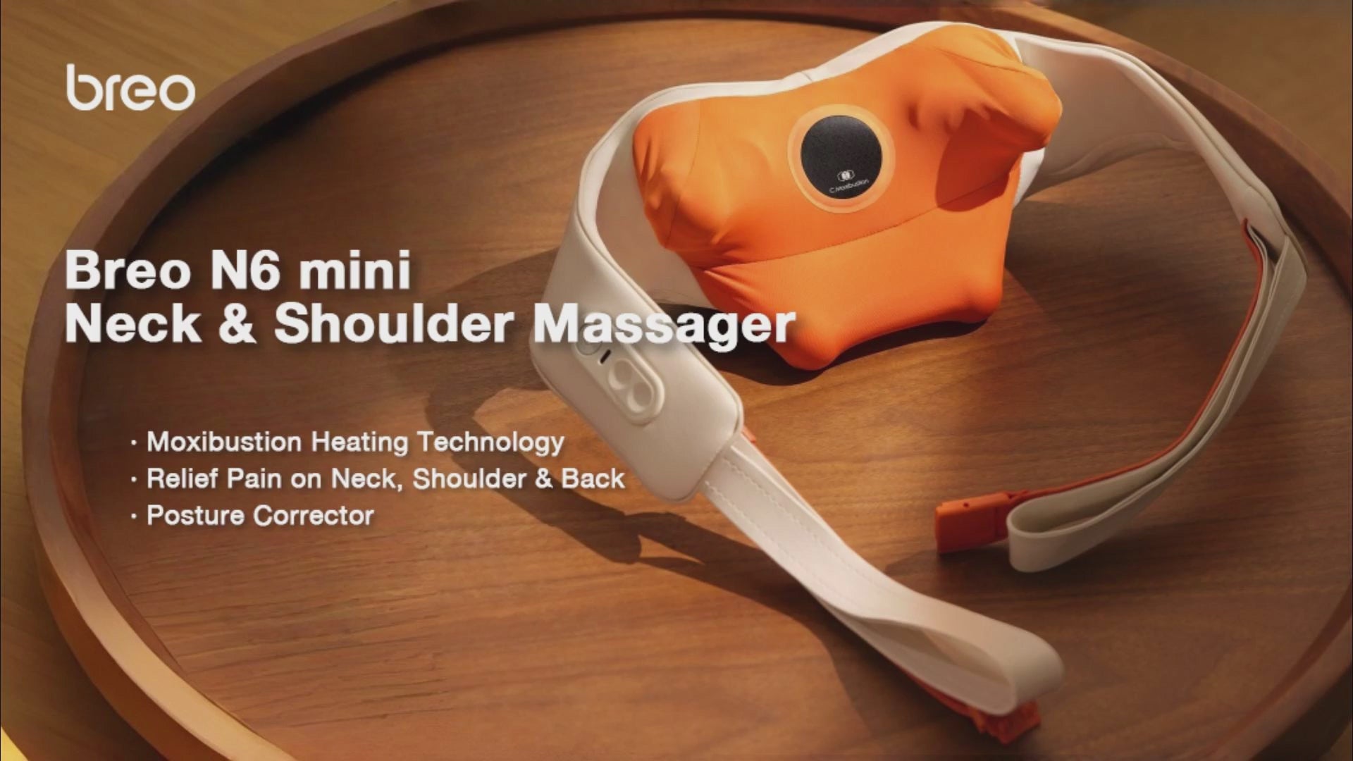Portable Neck and Shoulder Massager – Breo-Official