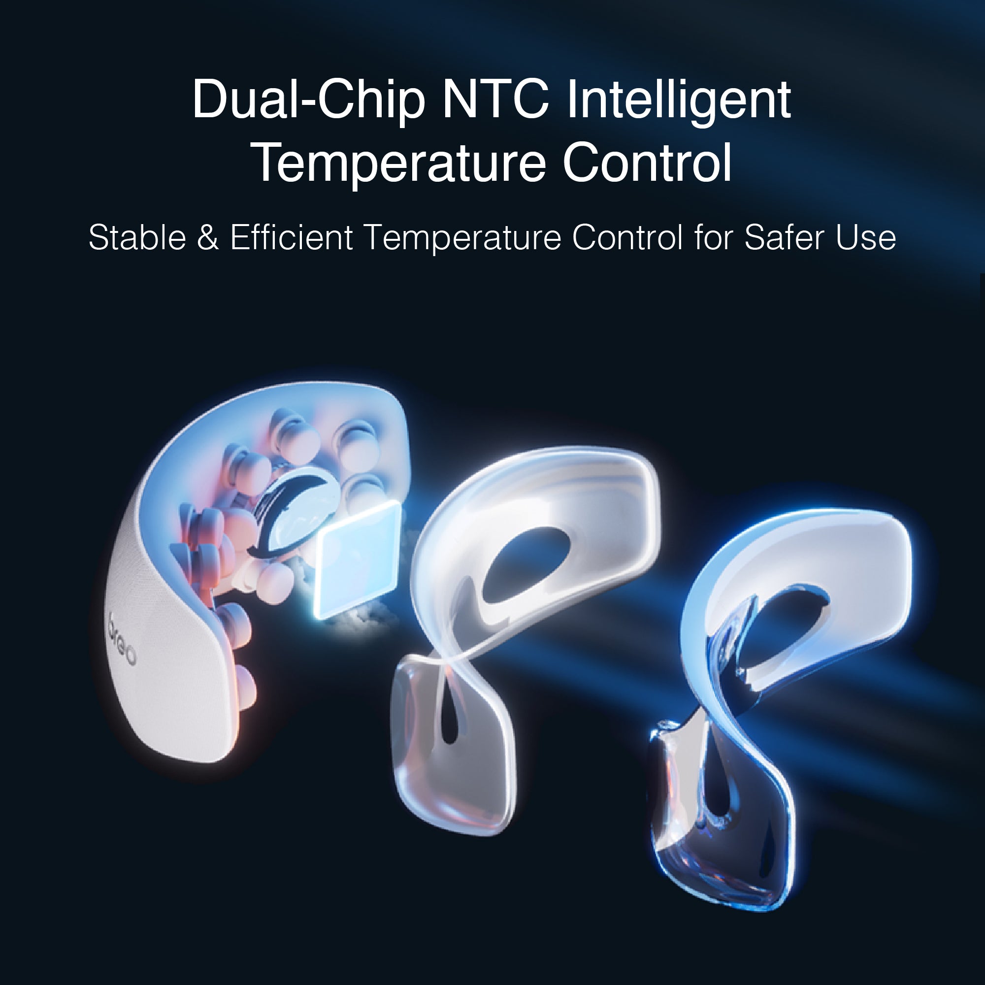 Dual Hot & Cold Compress Therapy Eye Massager – Breo-Official