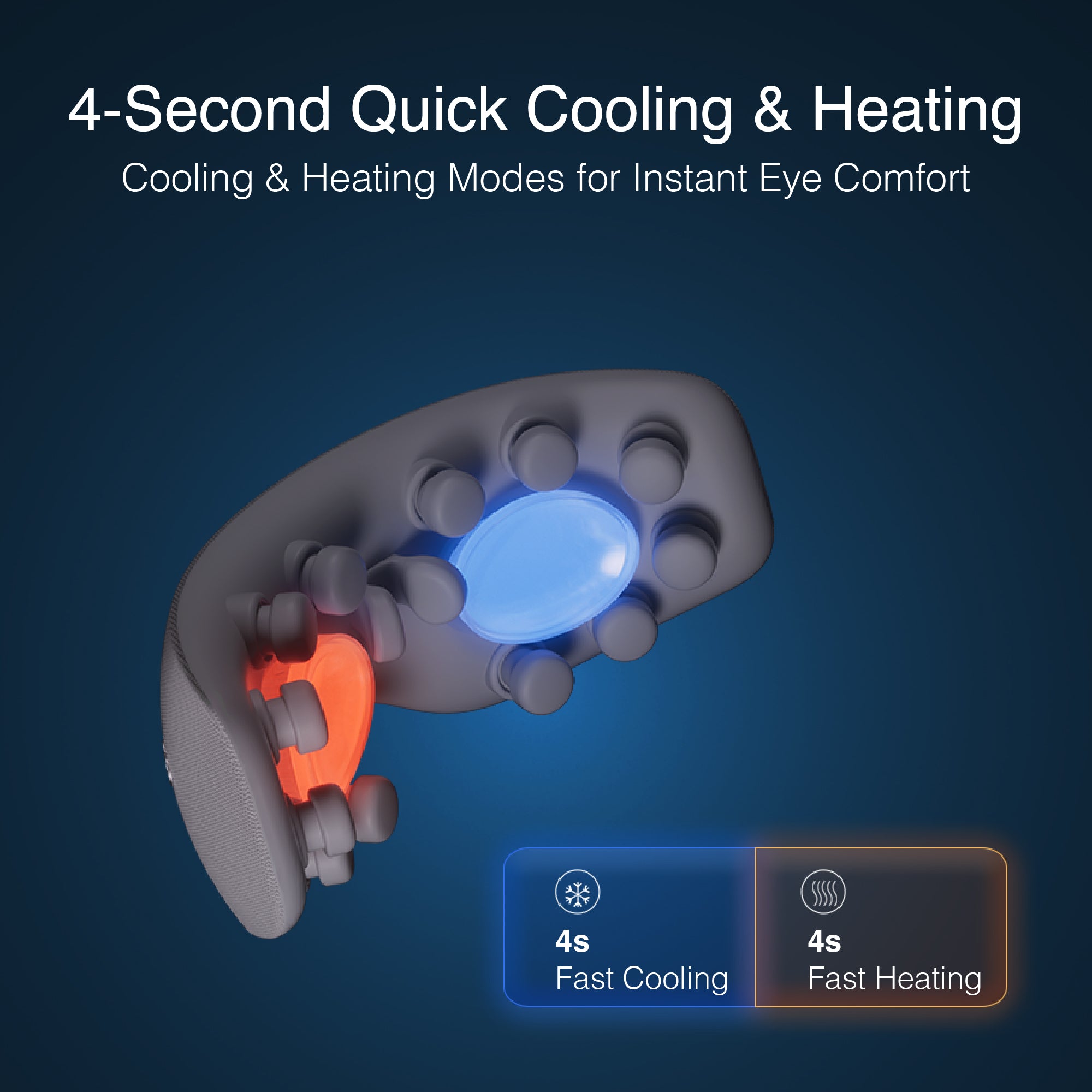 Dual Hot & Cold Compress Therapy Eye Massager – Breo-Official