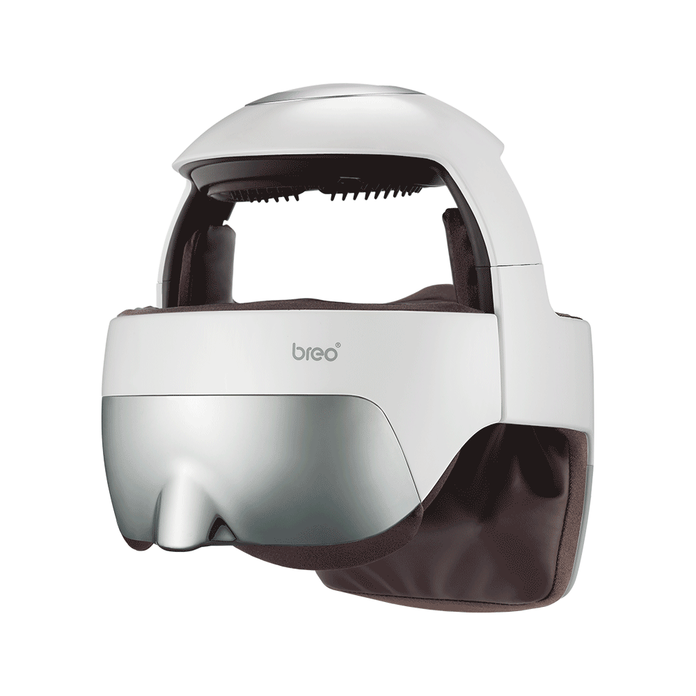 Breo iDream 5S | The Best Cordless Electric Head Massager Helmet
